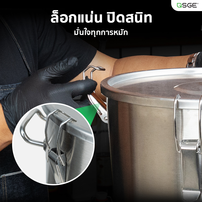 ถังหมักเบียร์ ถังหมักเบียร์สแตนเลส SUS304 ก้นทรงกรวย ความจุ 30 ลิตร สำหรับหมักเบียร์ ไวน์ ไซเดอร์