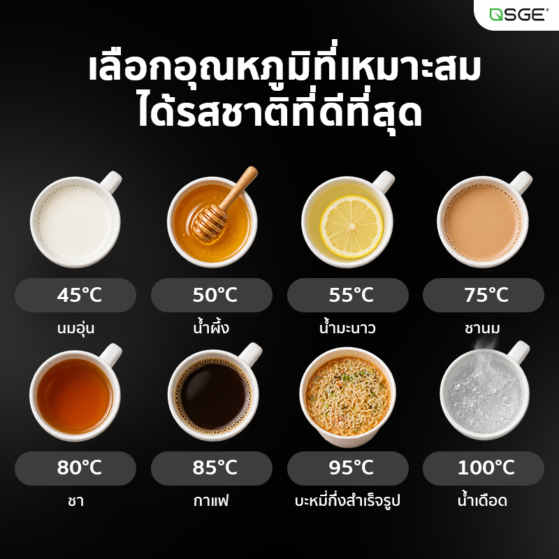 หม้อต้มน้ำร้อน ถังต้มน้ำไฟฟ้า ขนาด 20 ลิตร ปรับอุณหภูมิได้ตั้งแต่ 30–110°C