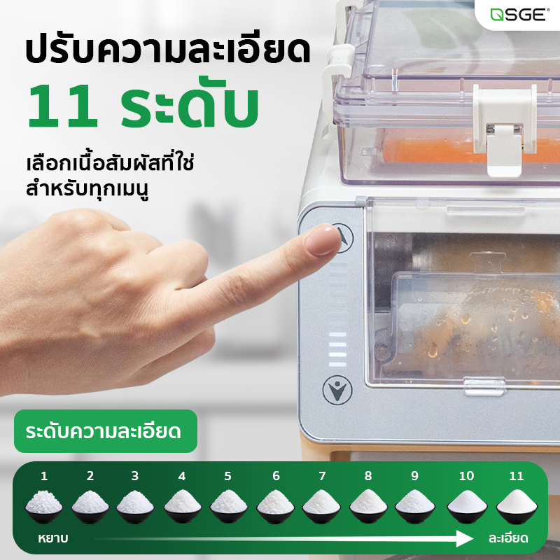 เครื่องทำบิงซูขนาดเล็ก เครื่องทำน้ำแข็งเกล็ดหิมะ SGE