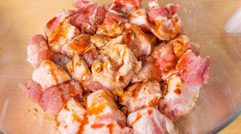 วิธีทำหมูคลุกฝุ่น